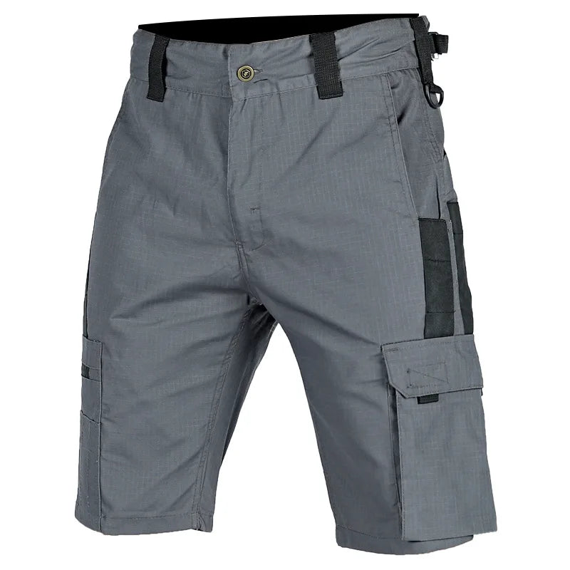 New Waterproof Tactical Shorts Men Intruder Military Multi-pocket Breathable Cargo Short Pants Army Wear-resistant Combat Shorts