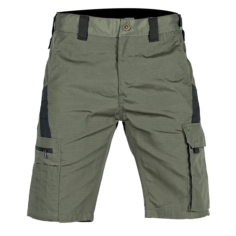 New Waterproof Tactical Shorts Men Intruder Military Multi-pocket Breathable Cargo Short Pants Army Wear-resistant Combat Shorts