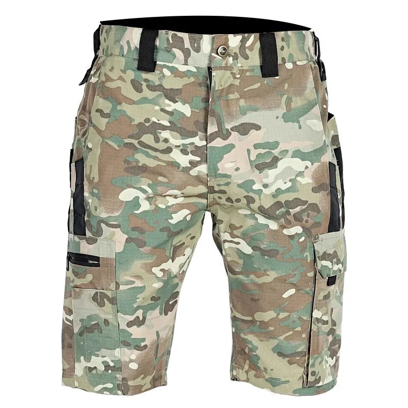 New Waterproof Tactical Shorts Men Intruder Military Multi-pocket Breathable Cargo Short Pants Army Wear-resistant Combat Shorts